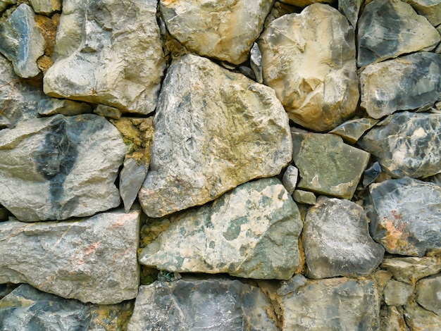 Full Frame Background of Stone Wall Texture