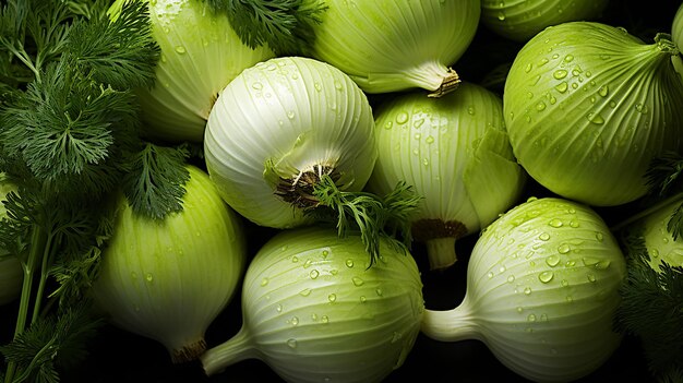 Full Frame of Fennel