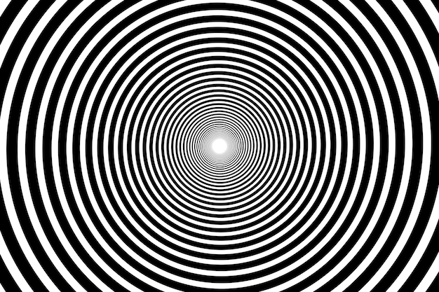 Full frame hypnotic spiral background