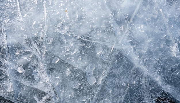 Full frame image of ice texture