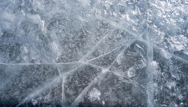 Full frame image of ice texture