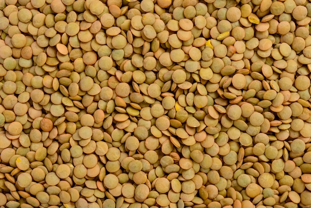Full frame of lentils