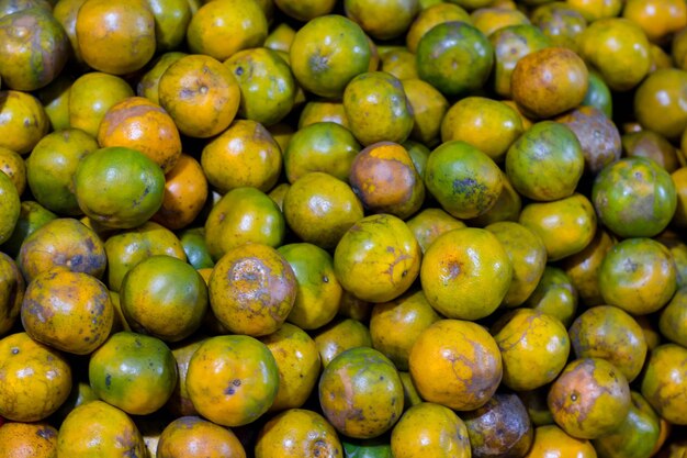 Full frame shot of apples at market stall