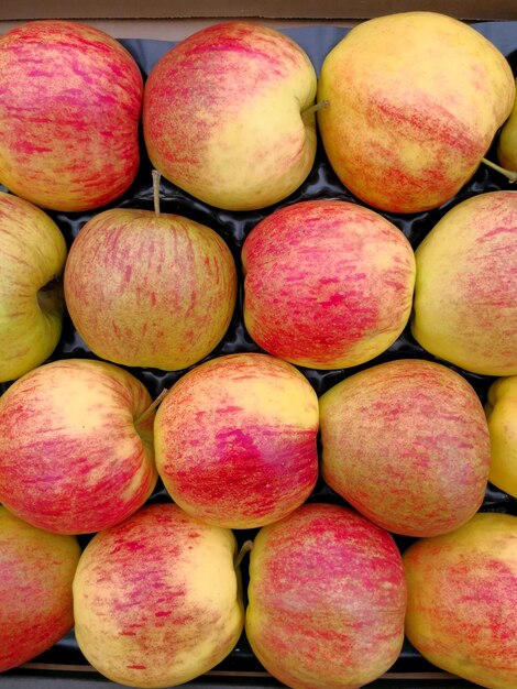 Full frame shot of apples