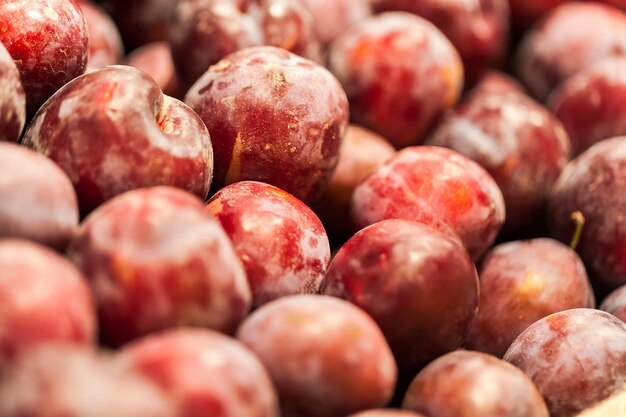 Full frame shot of apples