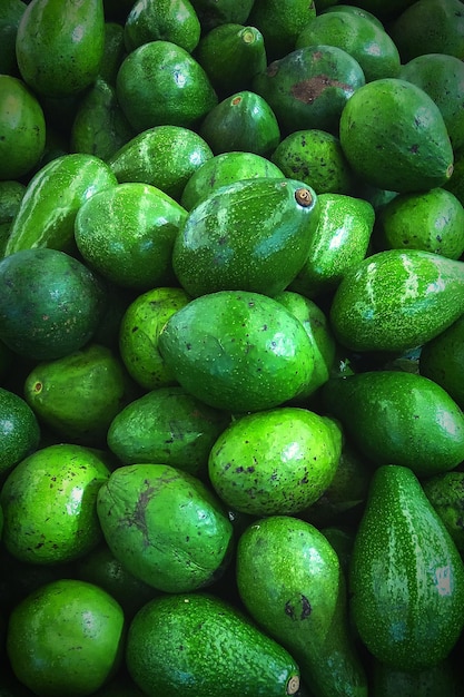 Full frame shot of avocados