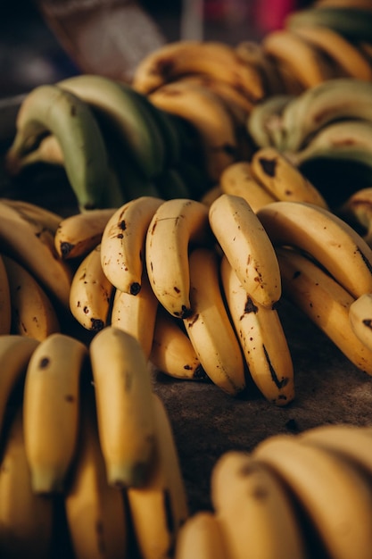 Photo full frame shot of bananas