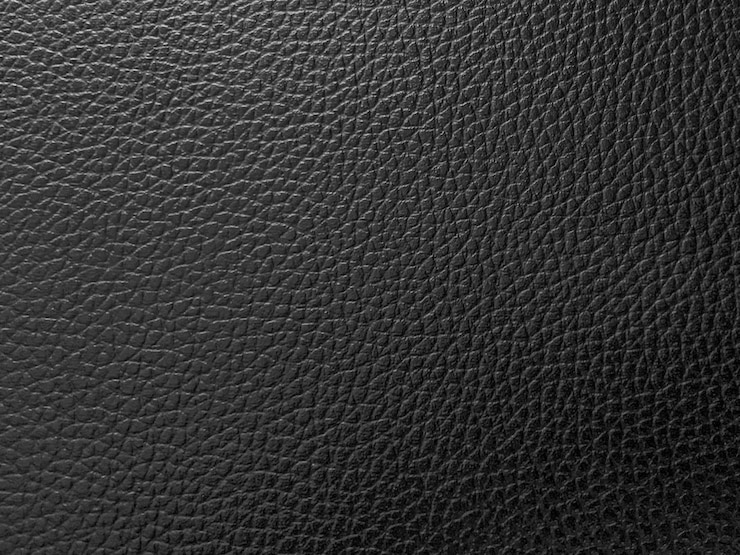 Photo full frame shot of black leather