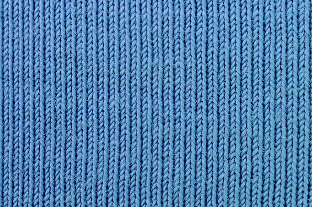 Photo full frame shot of blue fabric