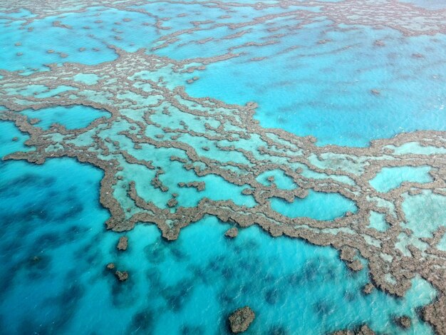 Full frame shot of blue sea