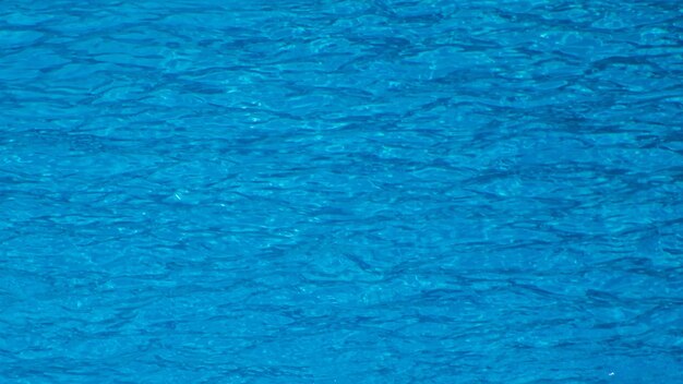 Full frame shot of blue swimming pool