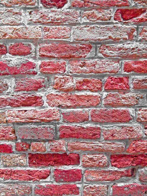 Photo full frame shot of brick wall