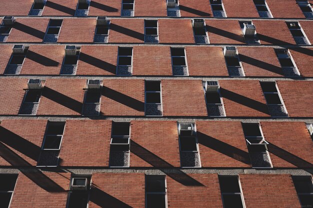 Photo full frame shot of brick wall