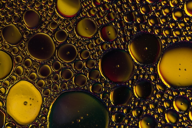 full frame shot of bubbles in water