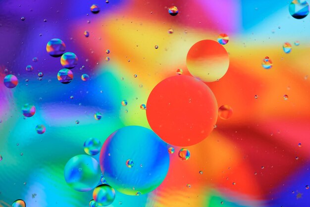 Full frame shot of bubbles in water