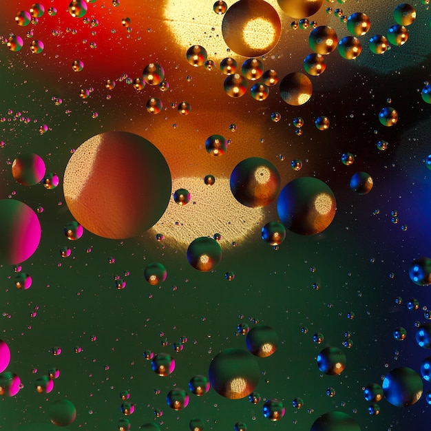 Photo full frame shot of bubbles