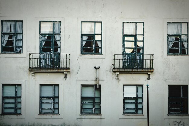 Full frame shot of building exterior