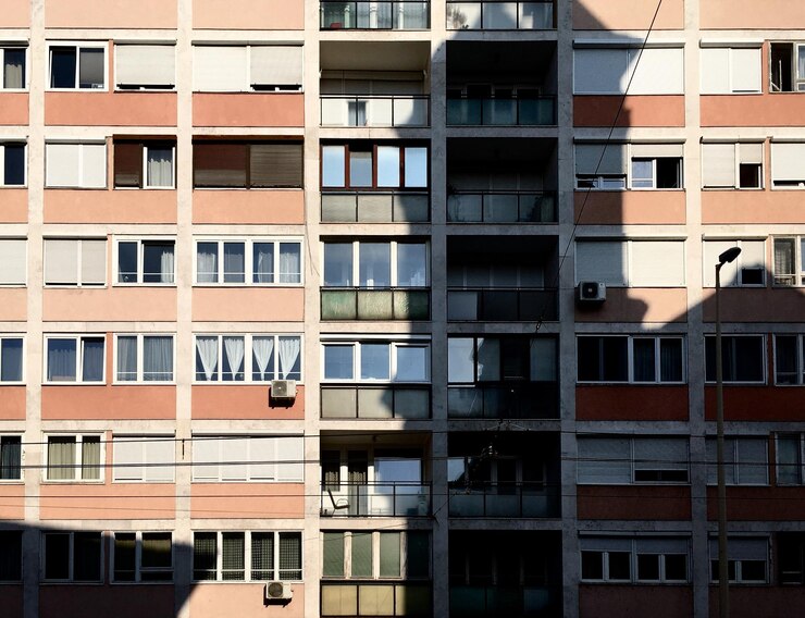 Photo full frame shot of building