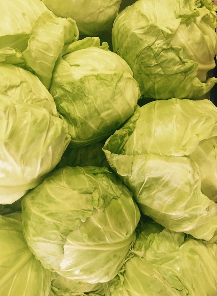 Photo full frame shot of cabbage