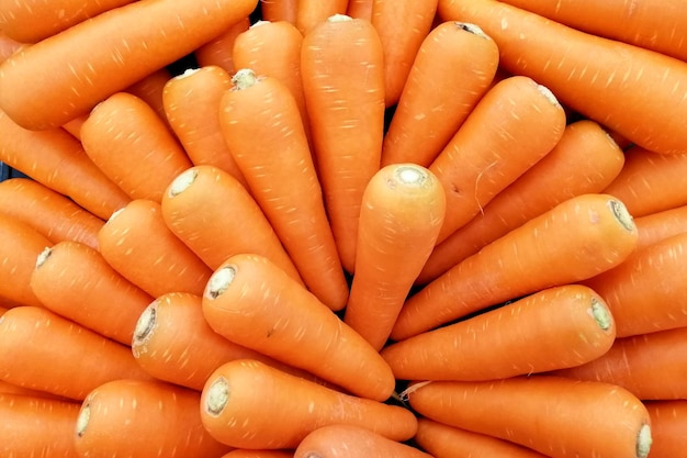 Photo full frame shot of carrots