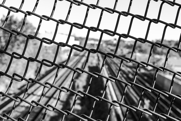 Full frame shot of chainlink fence