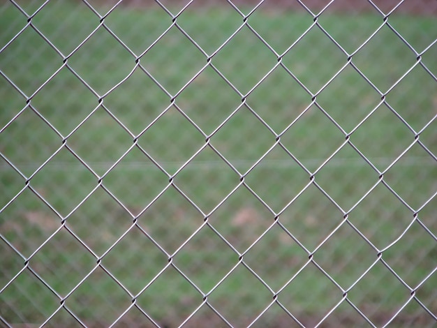 Photo full frame shot of chainlink fence