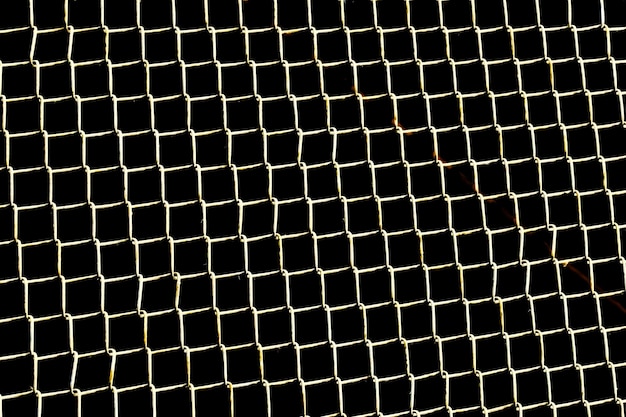 Photo full frame shot of chainlink fence