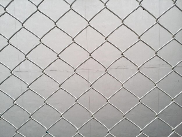 Photo full frame shot of chainlink fence