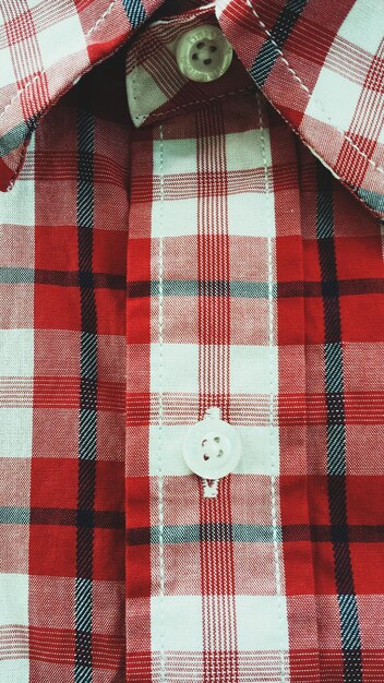 Photo full frame shot of checked pattern shirt