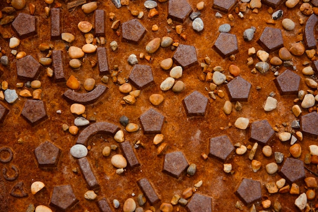 Full frame shot of chocolate cake