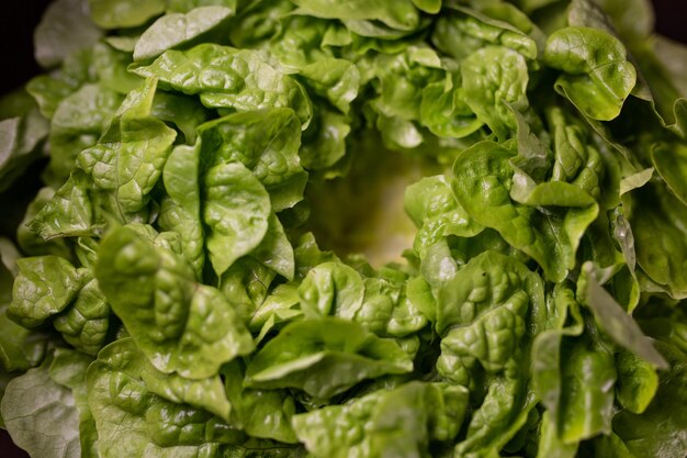 Photo full frame shot of chopped vegetables