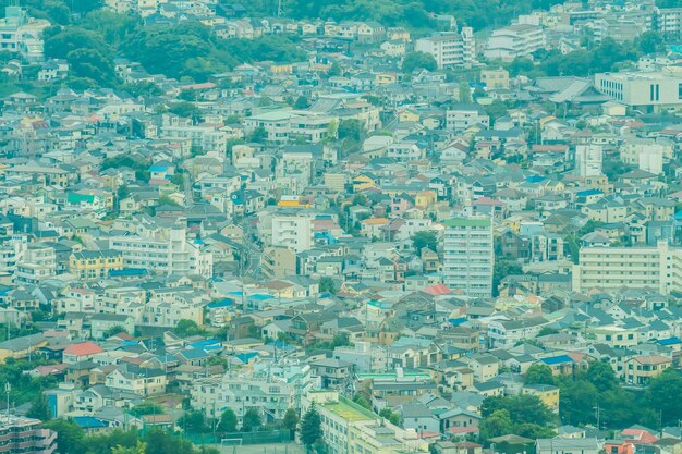 Photo full frame shot of city buildings