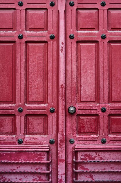 Full frame shot of closed door