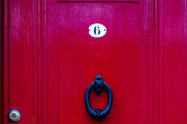 Full frame shot of closed door