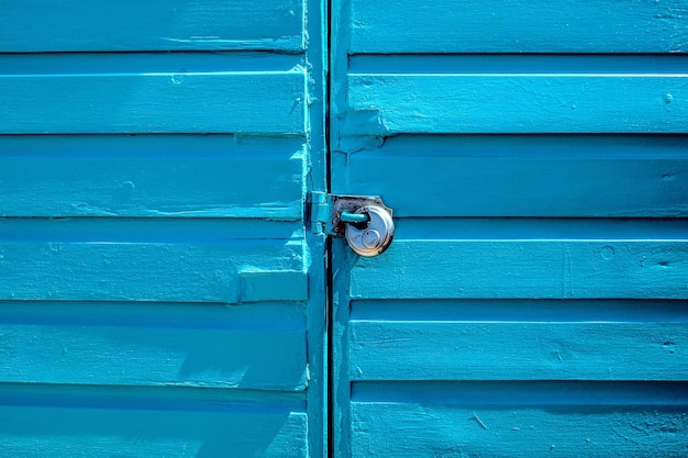 Photo full frame shot of closed door