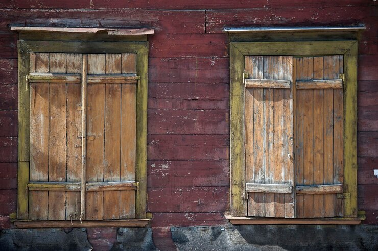 Photo full frame shot of closed door