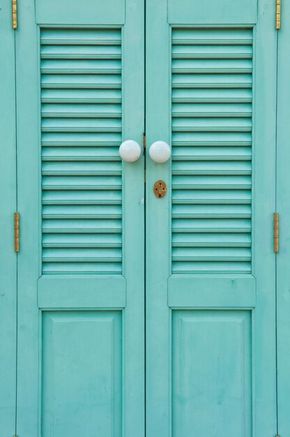 Photo full frame shot of closed door