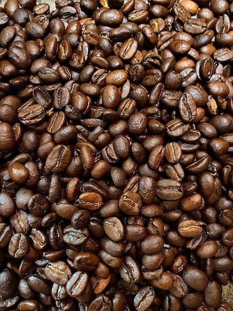 Full frame shot of coffee beans