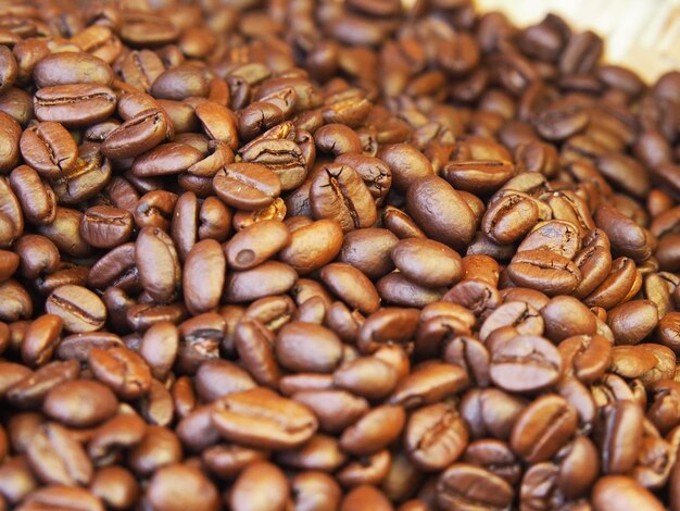 Full frame shot of coffee beans