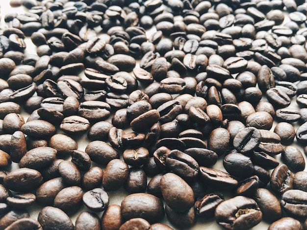 Full frame shot of coffee beans