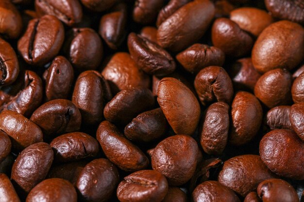 Full frame shot of coffee beans