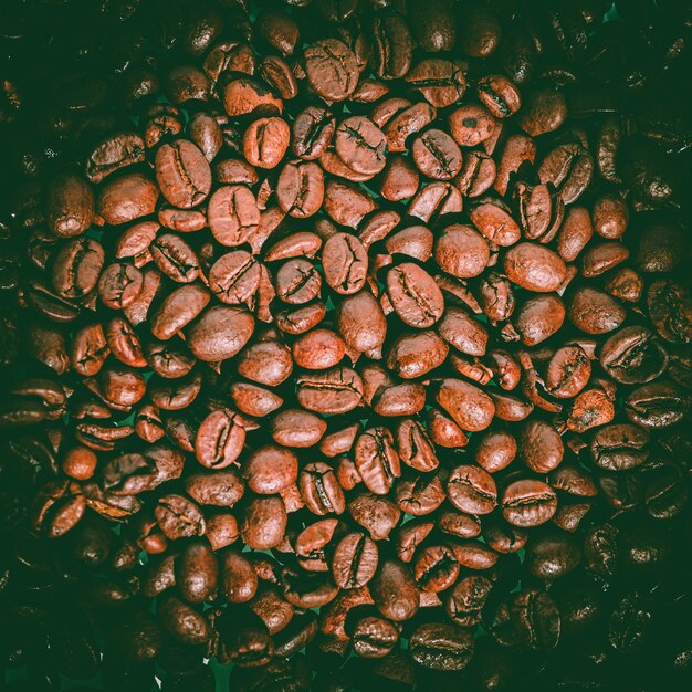 Full frame shot of coffee beans