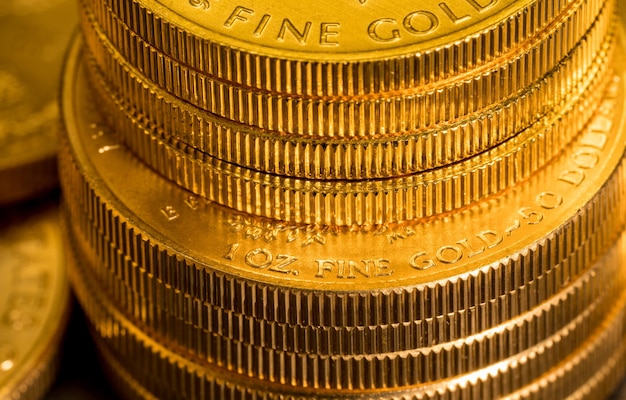 Full frame shot of coins