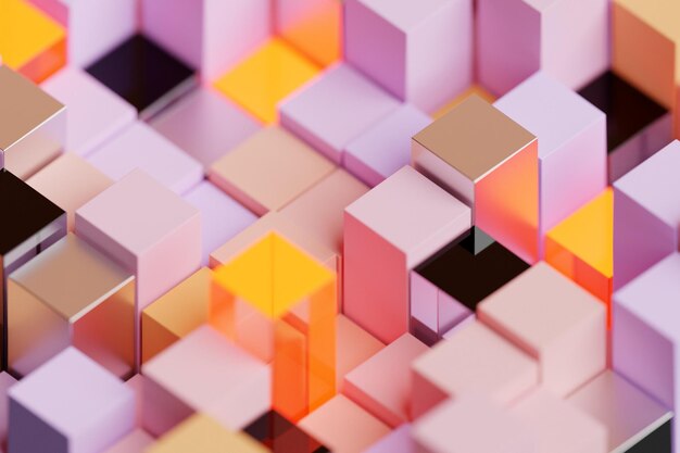 Full frame shot of colorful blocks