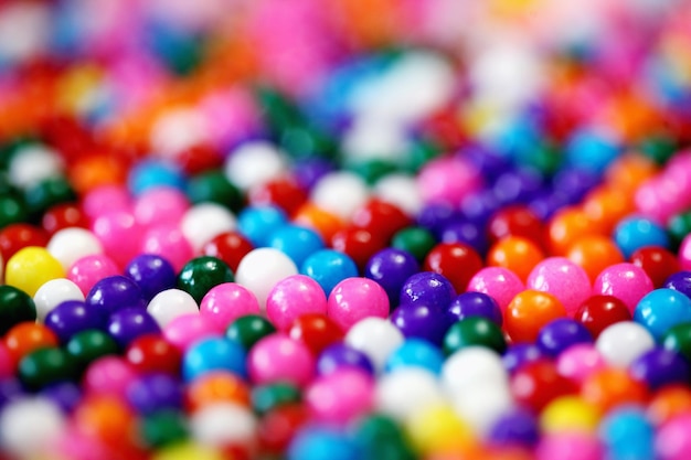 Photo full frame shot of colorful candies