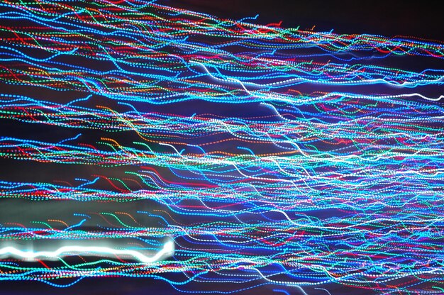 Full frame shot of colorful lights