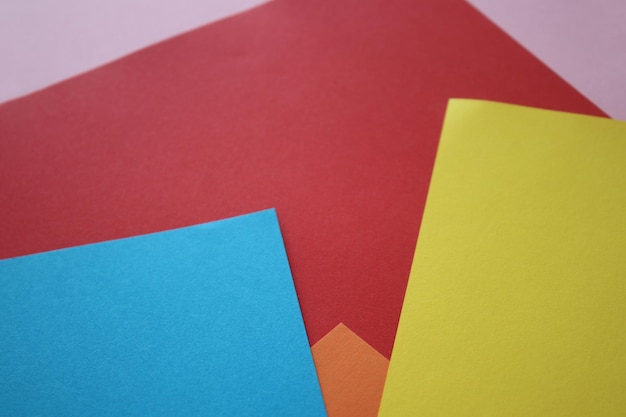 full frame shot of colorful papers
