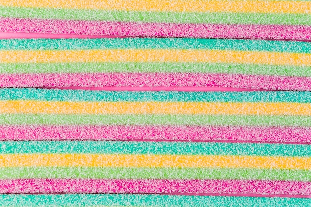 Full frame shot of colorful sugar candies