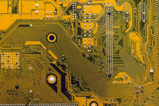 Full frame shot of computer chip