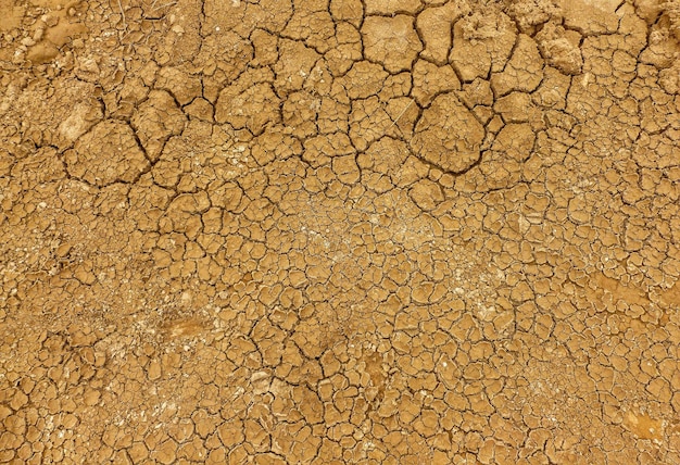 Photo full frame shot of cracked landscape at loch ard gorge